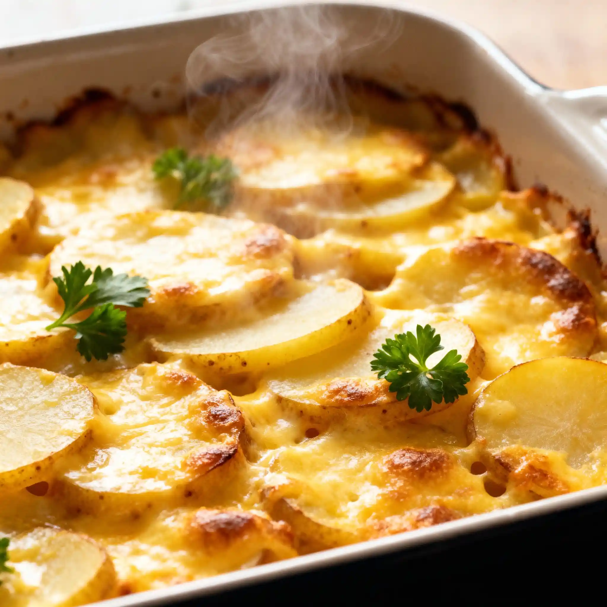 Cheesy Scalloped Potatoes – Creamy, Golden, and Irresistible