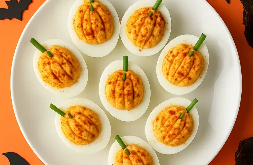 Pumpkin Deviled Eggs: A Festive Fall Twist on a Classic Favorite