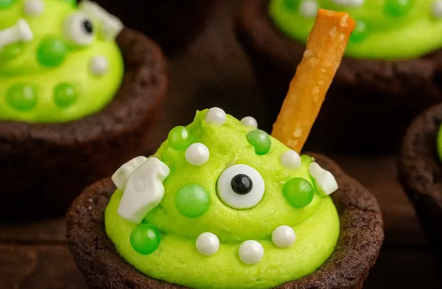 Easy Cauldron Cookies: Spooky Fun in Every Bite