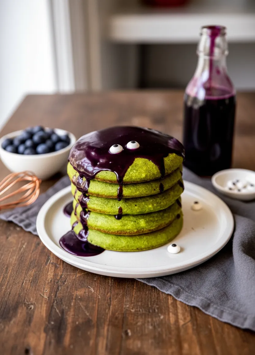Healthier Halloween Pancakes – Spooky Fun with Hidden Veggies