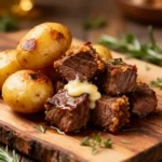 Garlic Butter Beef Bites with Potatoes: A One-Pot Comfort Classic