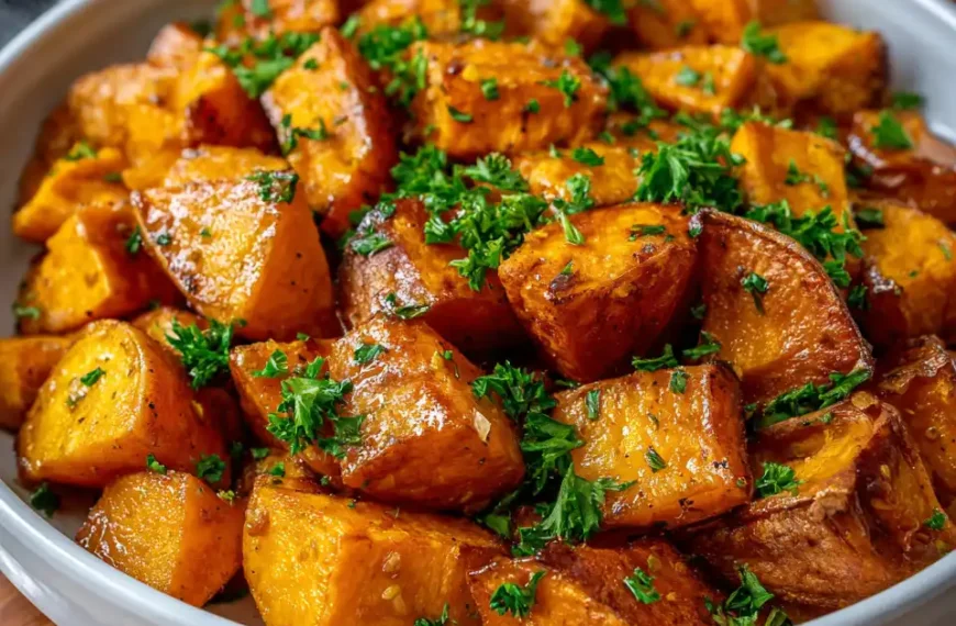 Roasted Sweet Potatoes with Cinnamon & Honey: A Sweet-Savory Side You’ll Crave