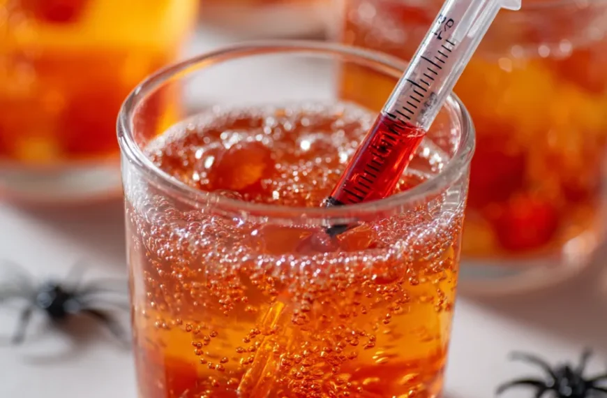 Creepy Shirley Temples: A Spooky Spin on a Classic Mocktail