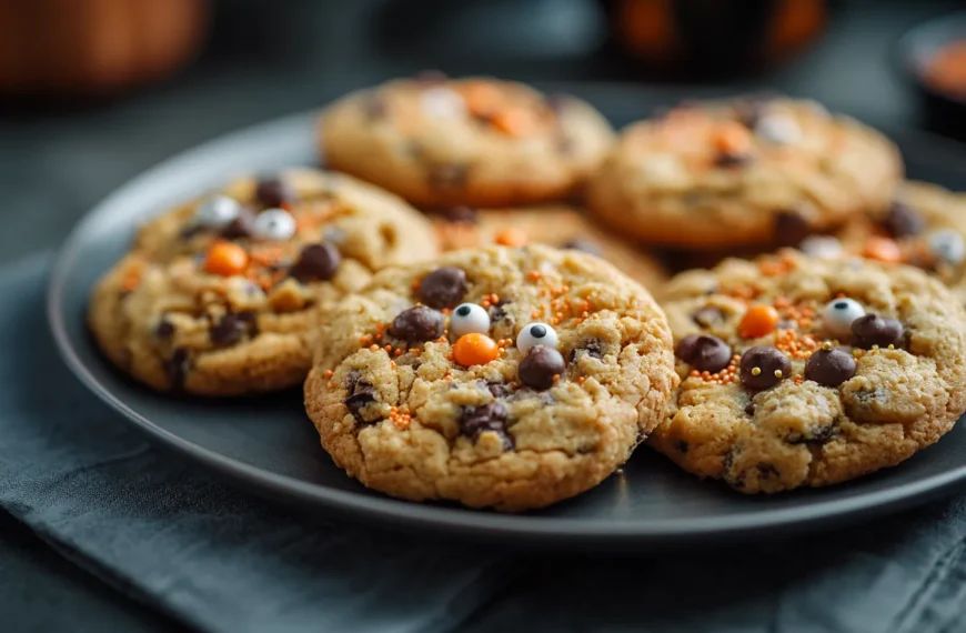 Halloween Chocolate Chip Cookies