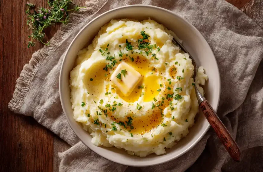 Rosemary Garlic Mashed Potatoes: Rich, Creamy, and Full of Flavor