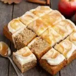 Caramel Apple Cake – Moist, Cozy & Topped with Buttery Caramel