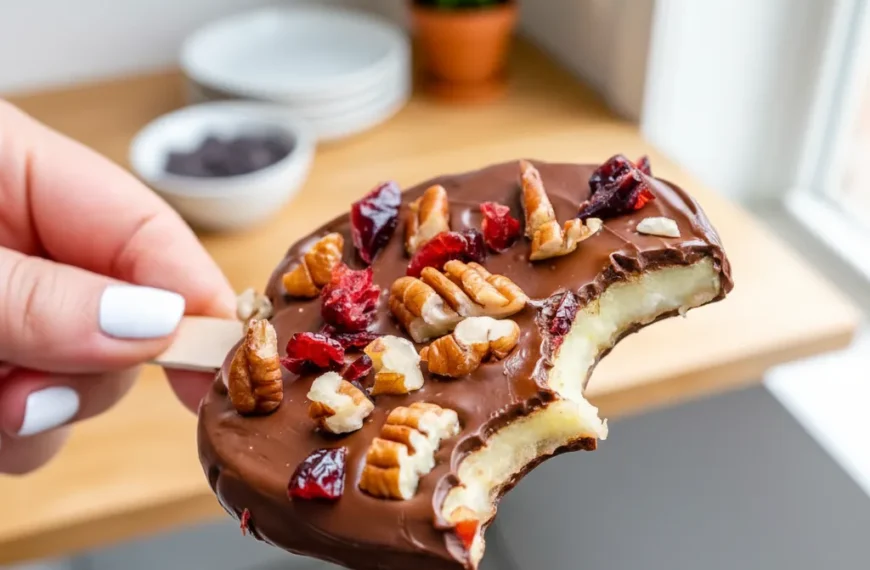 Chocolate Apple Slice Pops: A…