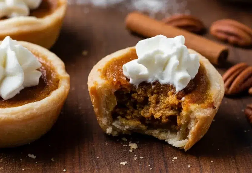 Mini Pumpkin Pies That Are…