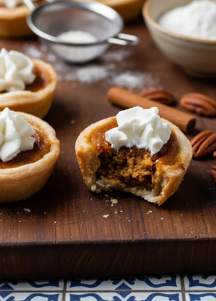 Mini Pumpkin Pies That Are Perfectly Sweet and Bite-Sized