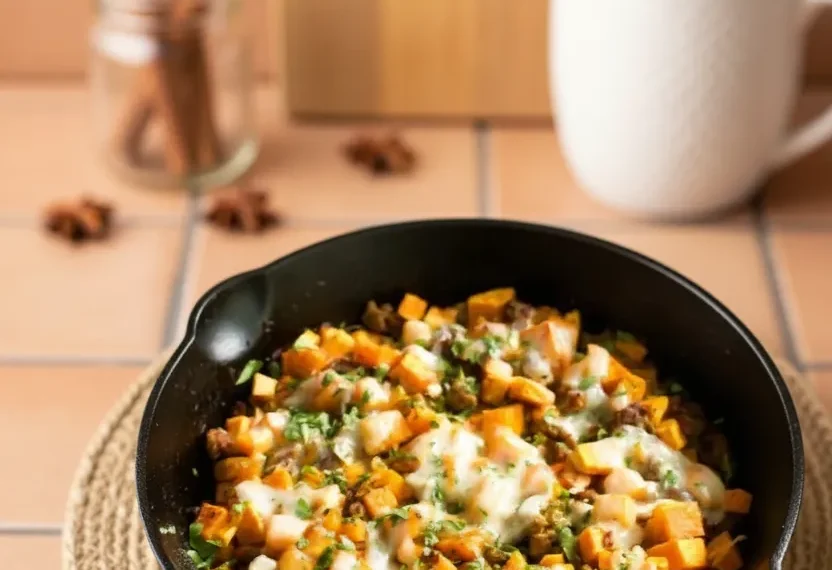 Ground Turkey Sweet Potato Skillet: One-Pan Comfort Food with…