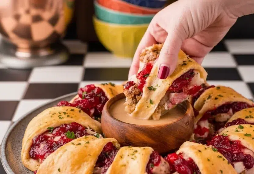 Thanksgiving Crescent Ring: A Delicious Way to Use Up…