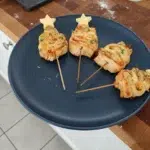 Ham and Cheese Puff Pastry Christmas Trees: A Festive and Flaky Holiday Appetizer