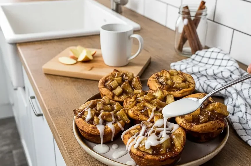 Cinnamon Roll Apple Pie: The…