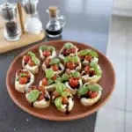 Ricotta Bruschetta with Roasted Tomatoes: A Bright, Creamy, and Elegant Appetizer