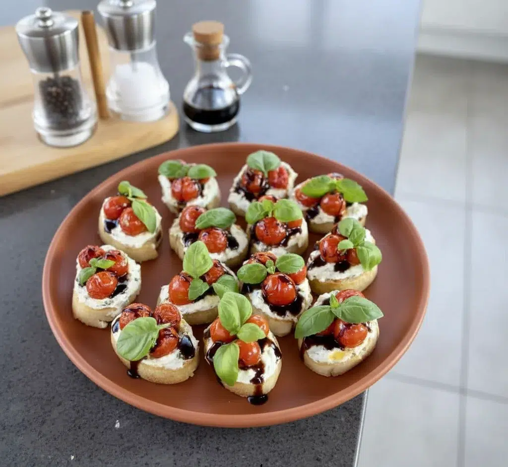 Ricotta Bruschetta with…