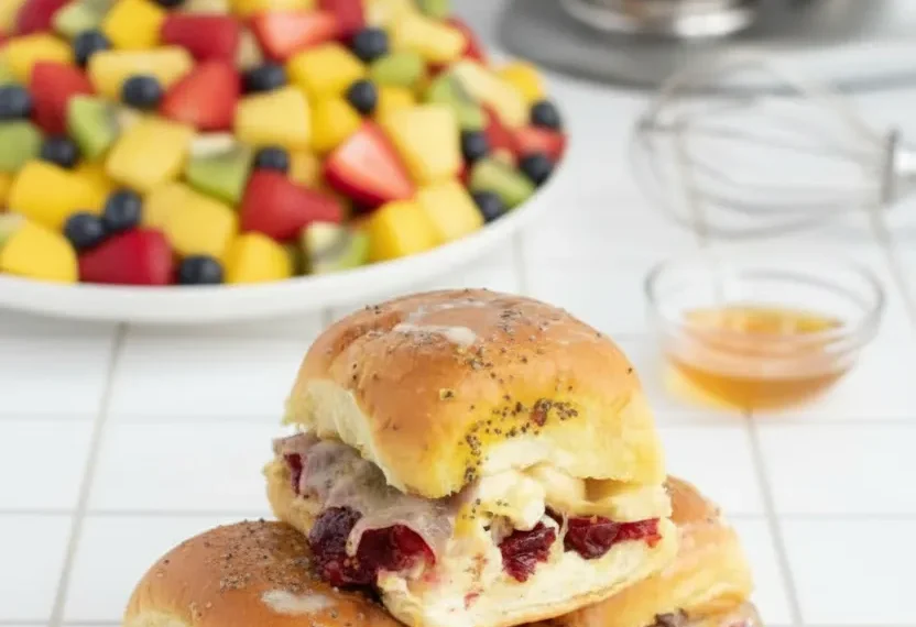 Cranberry Turkey Sliders: The Perfect…