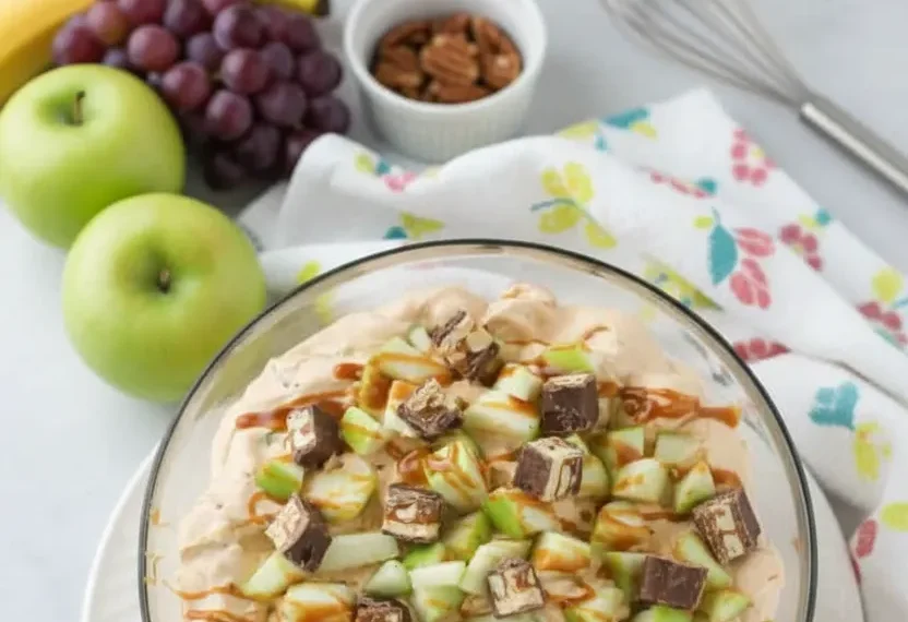Snickers Apple Salad: The Sweet…