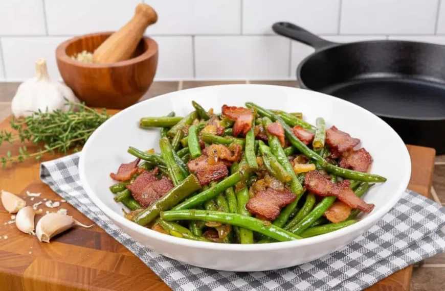 Southern Bacon and Green Beans…