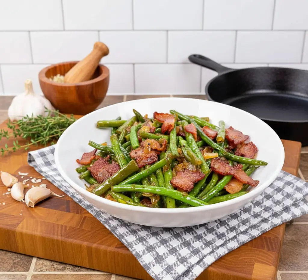 Southern Bacon and Green Beans – The Best Thanksgiving Side Dish
