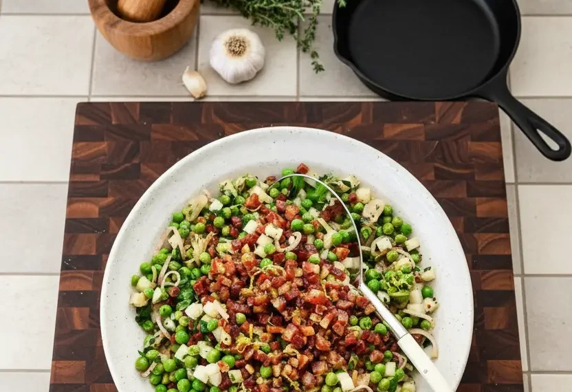 Thanksgiving Peas (with Pear and…