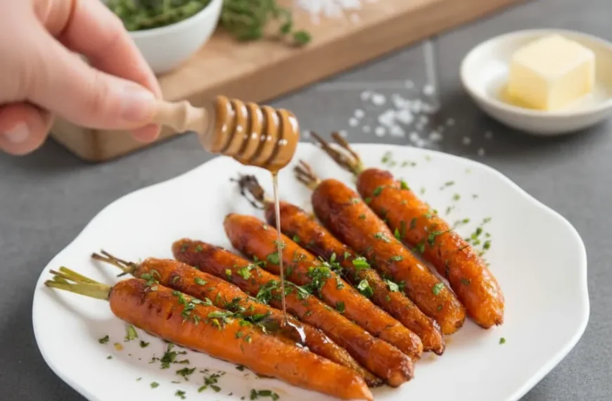 Honey Balsamic Roasted Carrots: The…