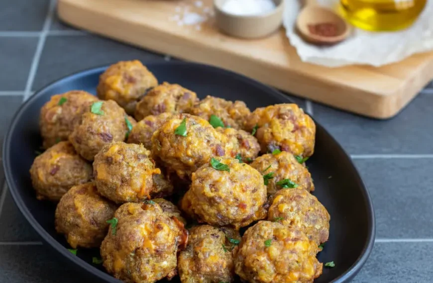 Sausage Stuffing Balls: A Savory…
