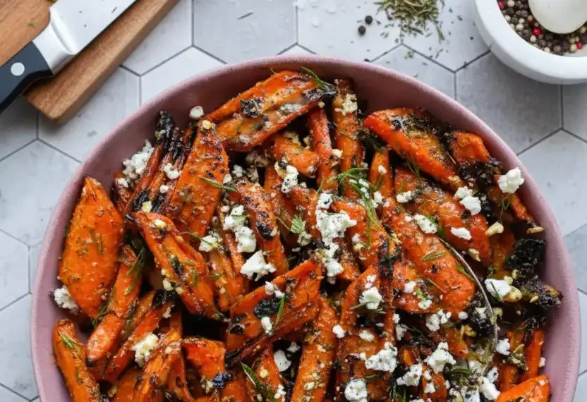 Lemon Dijon Roasted Carrots: A…