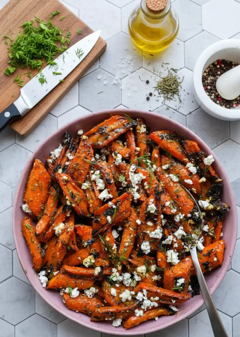 Lemon Dijon Roasted Carrots: A Tangy Twist on a Classic Side