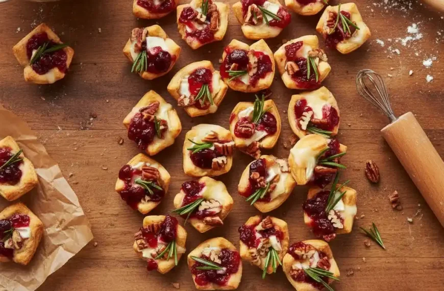 Cranberry Brie Bites: A Perfect Holiday Appetizer
