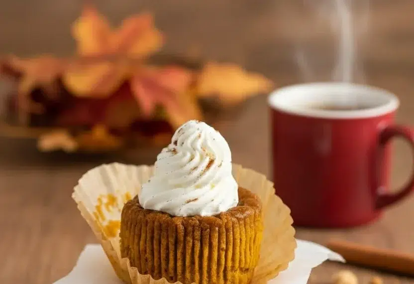 Gluten-Free Crustless Pumpkin Pie Cupcakes…