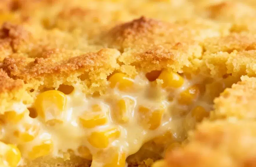 Sweet Creamed Corn Casserole Recipe…