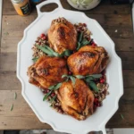 Cornish Hens with Apple-Cranberry Rice Stuffing: A Cozy Fall Feast