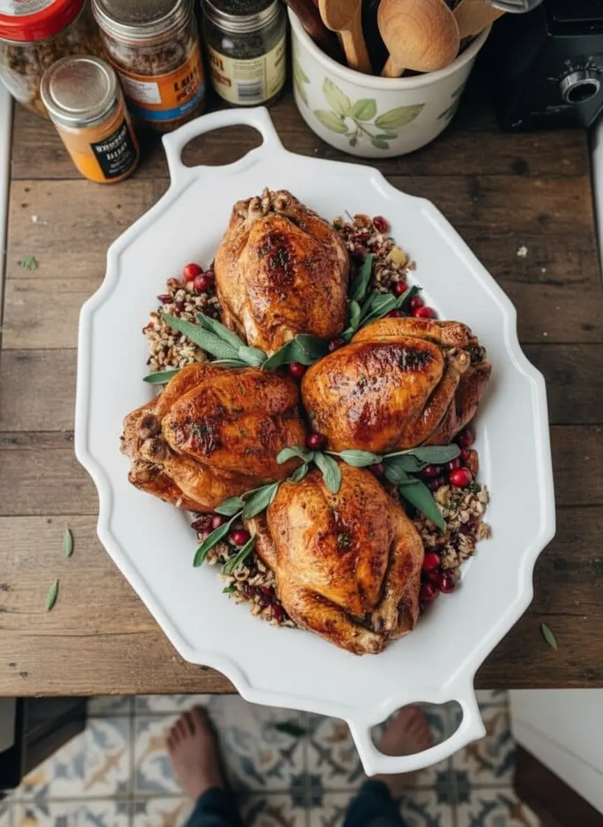 Cornish Hens with…
