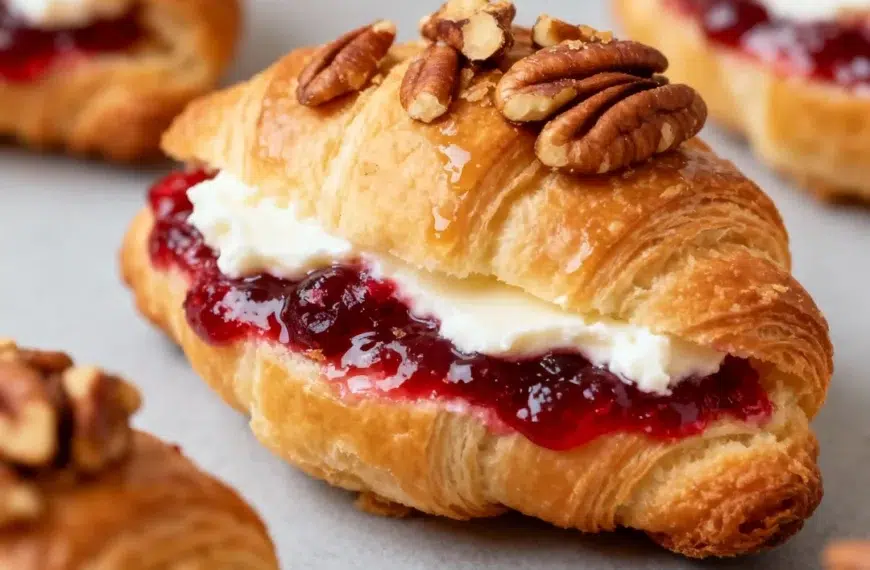 Cranberry Cream Cheese Crescent Bites:…