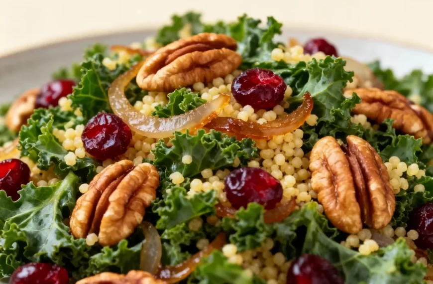 Autumn Pearl Couscous Salad Bursting…
