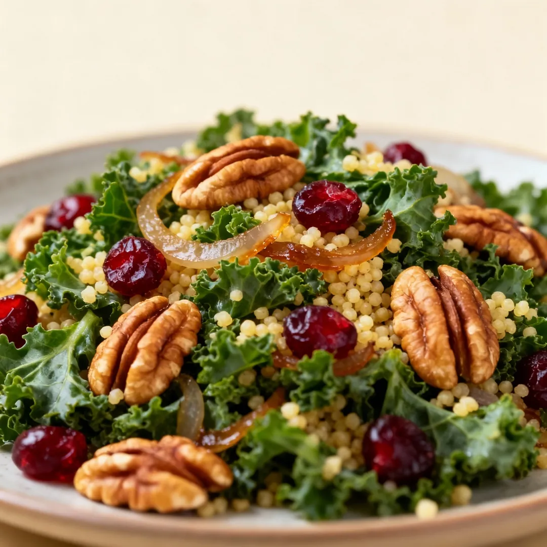Autumn Pearl Couscous Salad Bursting with Fall Flavor