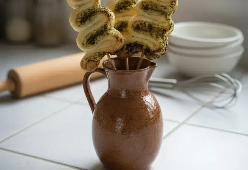 Puff Pastry Pesto Christmas Trees – A Festive Italian…