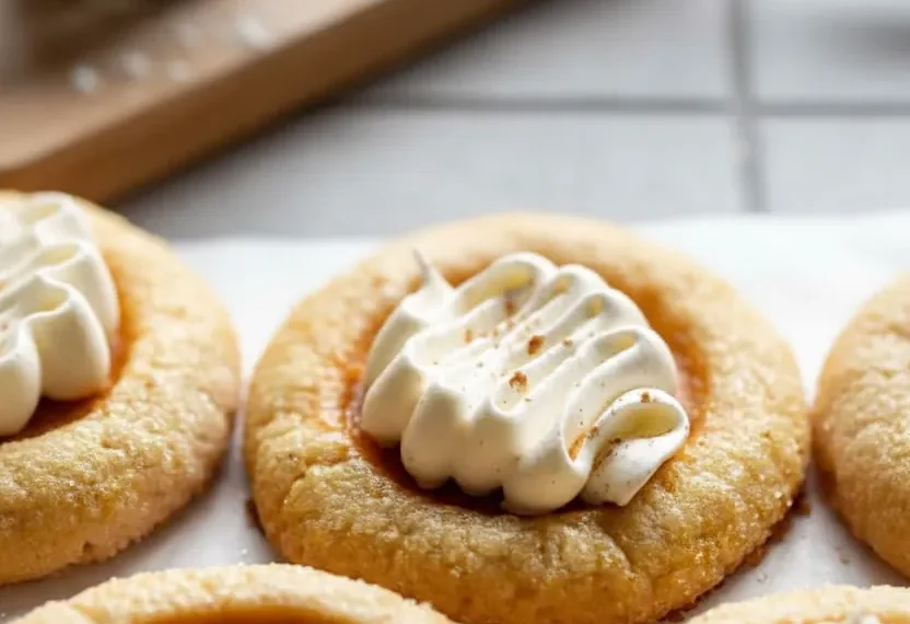 Pumpkin Pie Cookie – Creamy,…