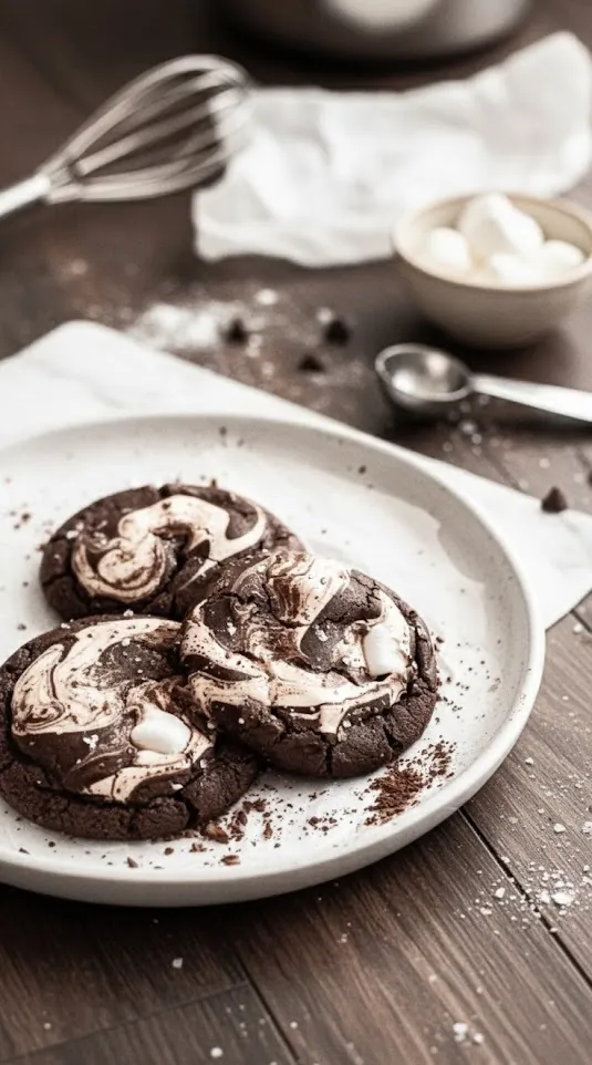 Chocolate Marshmallow Swirl Cookies – Ultimate 50-Minute Treat