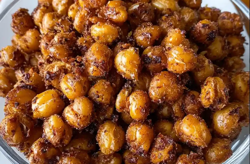 Crispy Roasted Chickpeas – A Perfectly Crunchy Healthy Snack