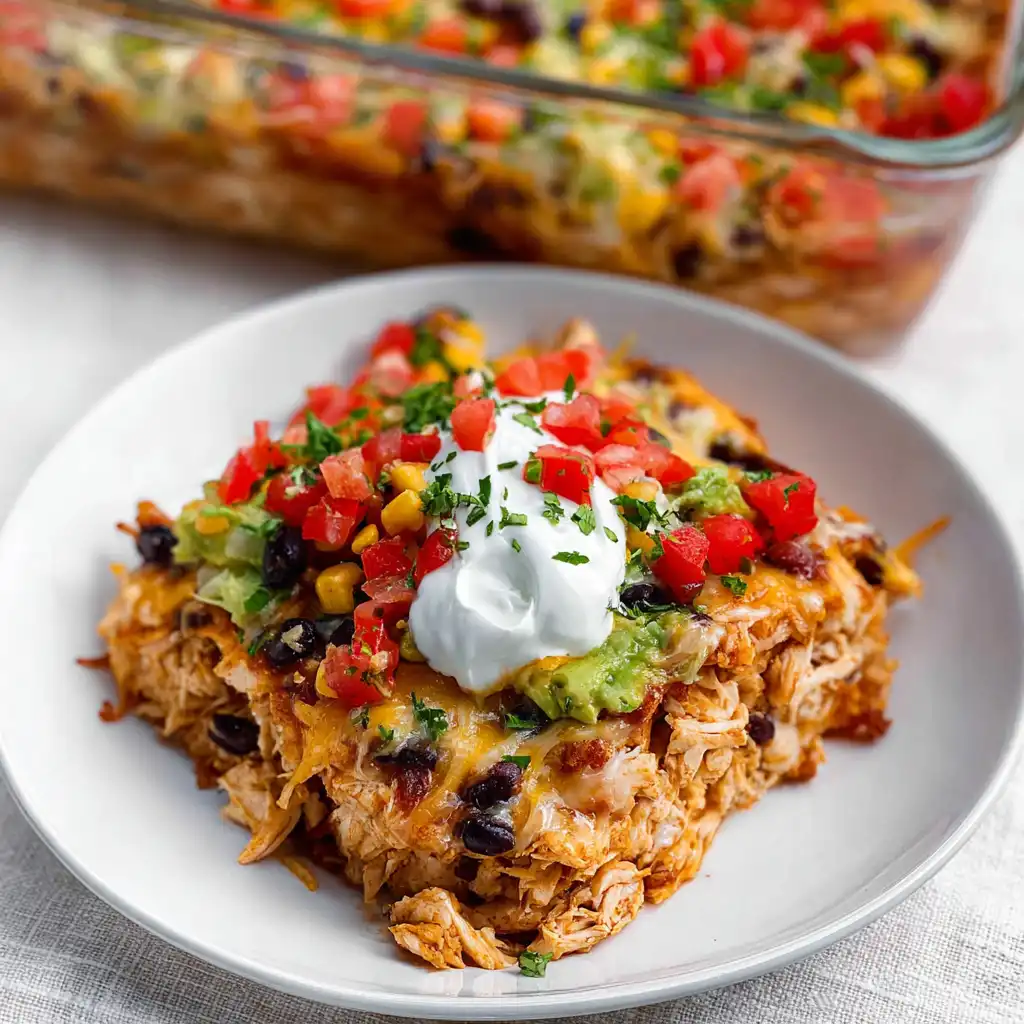 Easy Chicken Burrito…