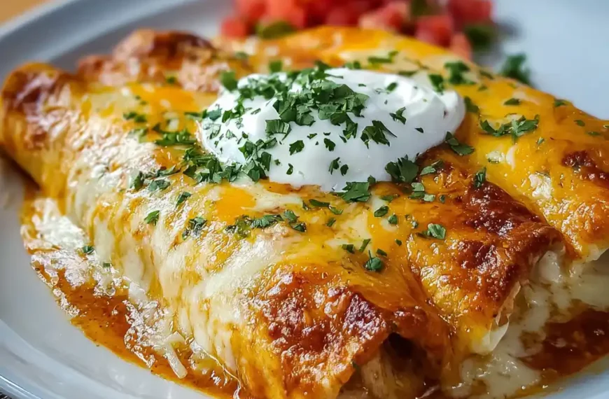 Delicious Chicken Enchiladas: A Comfort Food Classic with a…