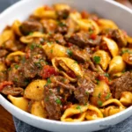 Creamy Beef and Shells Recipe: Hearty, Cheesy, and Family-Friendly