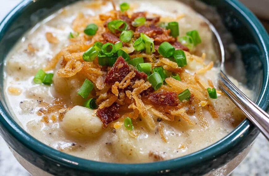 Easy Crock Pot Potato Soup
