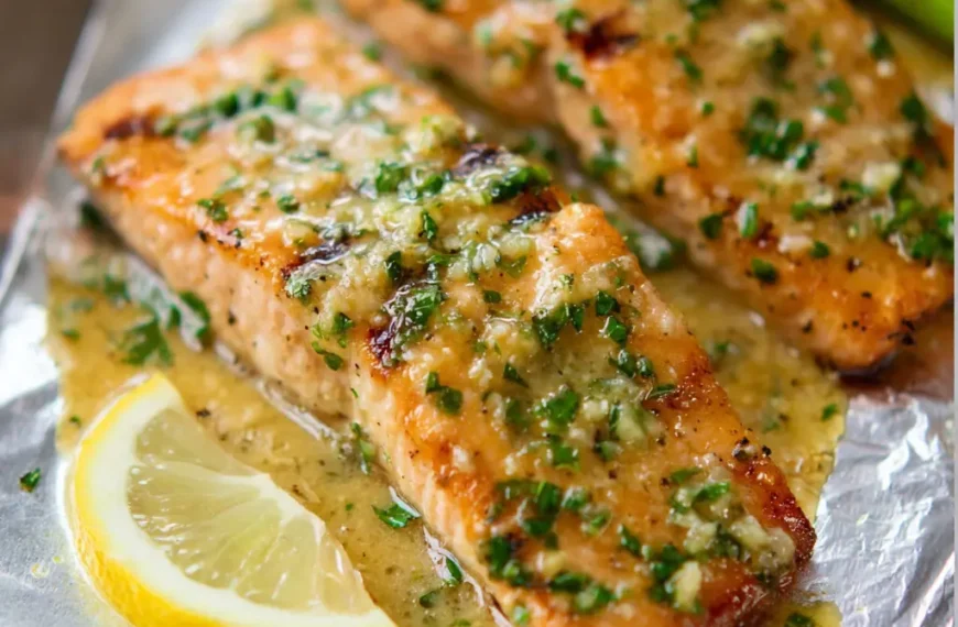 Garlic Butter Salmon Recipe: Crispy, Tender, and Ready in…