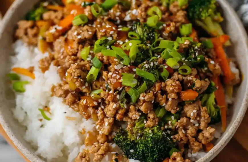 Ground Turkey Teriyaki Stir Fry: Quick Sweet-Savory Weeknight Dinner