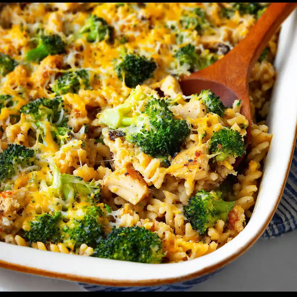 Healthier Broccoli Chicken Casserole – Creamy Comfort Food