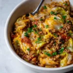 Low Carb Unstuffed Cabbage Casserole Recipe: Easy Keto Family Dinner