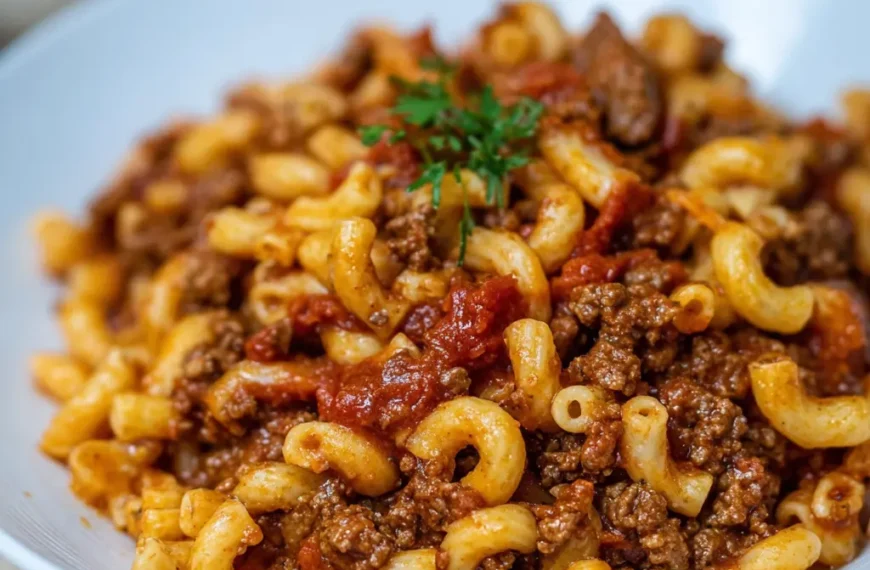 Simple Old Fashioned Goulash Recipe