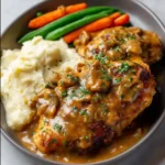 Smothered Chicken: Cozy Skillet Comfort Dinner